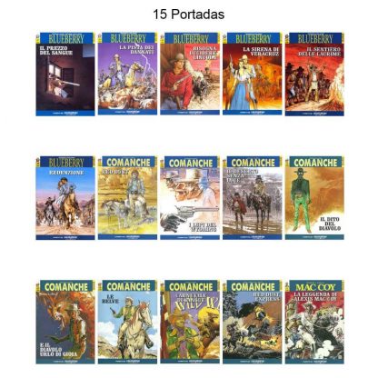 COLECCIÓN WESTERN - 2014 - Original En Italiano – Colección Completa – 90 Libros En Formato PDF - Descarga Inmediata