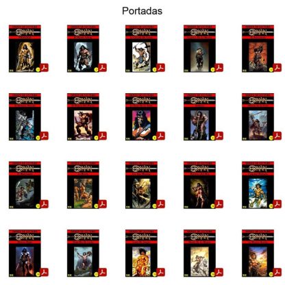 CONAN - Orden Cronológico De Lectura - En Español - Vol. 1 - Colección Exclusiva E Inédita - 20 Tomos En Formato PDF - Descarga Inmediata