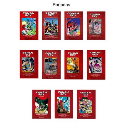 CONAN REY - 2011 - Colección Completa – 11 Tomos En Formato PDF - Descarga Inmediata