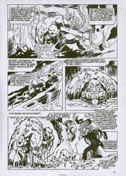 EL HOMBRE COSA - 1975 - Vértice – Colección Completa – 9 Tebeos En Formato PDF - Descarga Inmediata