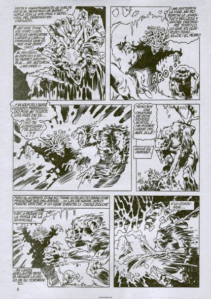 EL HOMBRE COSA - 1975 - Vértice – Colección Completa – 9 Tebeos En Formato PDF - Descarga Inmediata