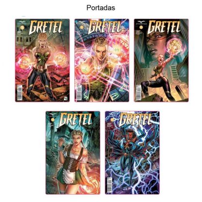 GRETEL - En Español - 2019 - Colección Completa - 5 Cómics En Formato PDF - Descarga Inmediata