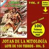 JOYAS DE LA MITOLOGÍA - Vol. 5 - 1963 - Novaro - Lote de 100 Tebeos En Formato PDF - Descarga Inmediata