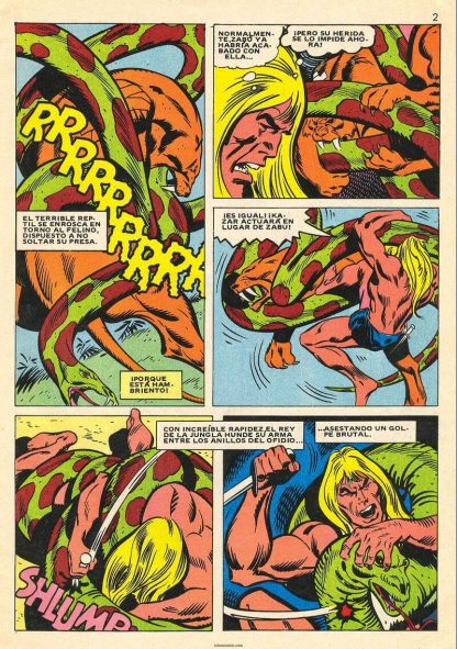 KA-ZAR – 1978 - Colección Completa – 7 Tebeos En Formato PDF - Descarga Inmediata