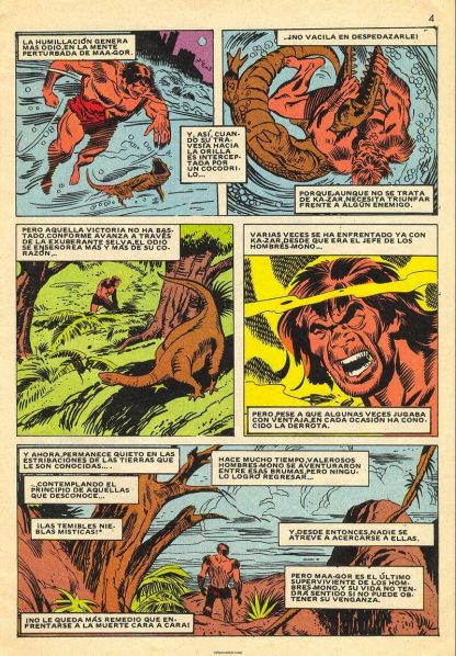 KA-ZAR – 1978 - Colección Completa – 7 Tebeos En Formato PDF - Descarga Inmediata