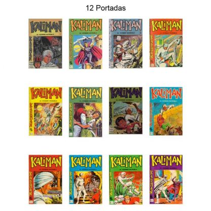 KALIMAN - El Hombre Increíble - Vol. 1 - 1976 - Ed. Cinco - Lote de 100 Tebeos En Formato PDF - Descarga Inmediata