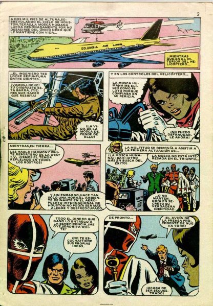 LA MOSCA HUMANA – 1978 - Colección Completa – 8 Tebeos En Formato PDF - Descarga Inmediata