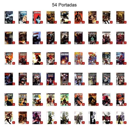 MARVEL COLLECTION - Vol. 4 – En Inglés – USA Original - 500 Cómics En Formato PDF - Descarga Inmediata