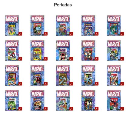 MARVEL - Orden De Lectura - En Español - Vol. 2 - 1965/1967 - Colección Exclusiva E Inédita - 20 Tomos En Formato PDF - Descarga Inmediata