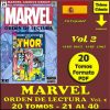 MARVEL - Orden De Lectura - En Español - Vol. 2 - 1965/1967 - Colección Exclusiva E Inédita - 20 Tomos En Formato PDF - Descarga Inmediata
