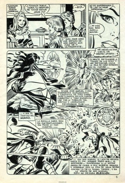 MS. MARVEL - 1978 - Vértice – Colección Completa – 9 Tebeos En Formato PDF - Descarga Inmediata