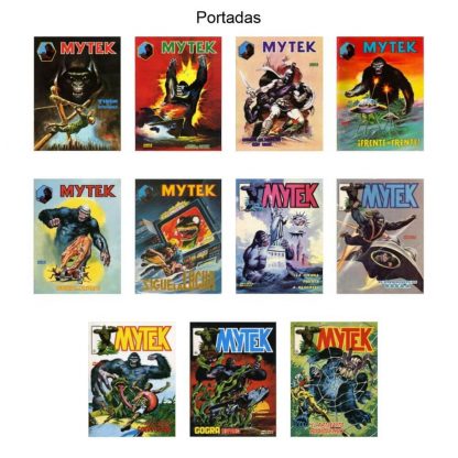 MYTEK - 1983 - Surco - Colección Completa – 11 Tebeos En Formato PDF - Descarga Inmediata