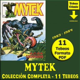MYTEK - 1983 - Surco - Colección Completa – 11 Tebeos En Formato PDF - Descarga Inmediata