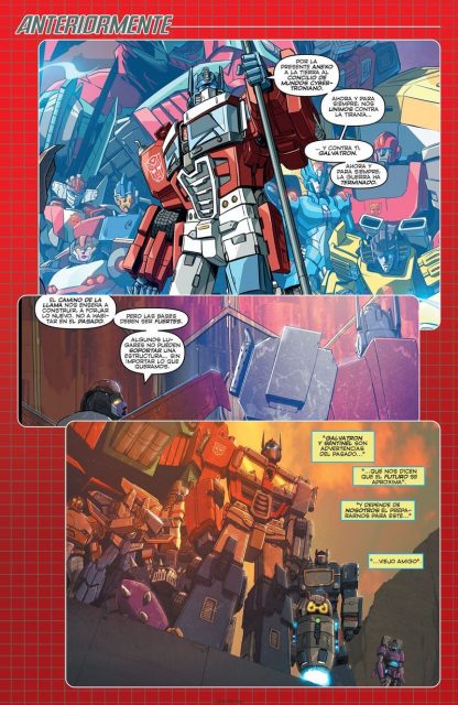 OPTIMUS PRIME - Transformers - En Español - 2016 - Colección Completa - 25 Cómics En Formato PDF - Descarga Inmediata