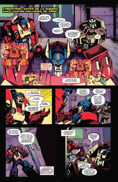 OPTIMUS PRIME - Transformers - En Español - 2016 - Colección Completa - 25 Cómics En Formato PDF - Descarga Inmediata