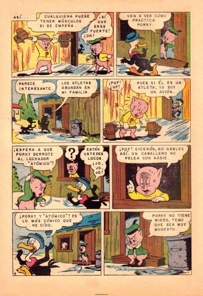 PORKY Y SUS AMIGOS - Vol. 2 - 1951 - Lote de 100 Tebeos En Formato PDF - Descarga Inmediata