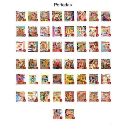 CÓMIC PORNO ERÓTICO MEXICANO – Vol. 7 - Colección De 50 Cómics En Formato PDF - Descarga Inmediata