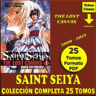 SAINT SEIYA - The Lost Canvas - Colección Completa – 25 Tomos En Formato PDF - Descarga Inmediata
