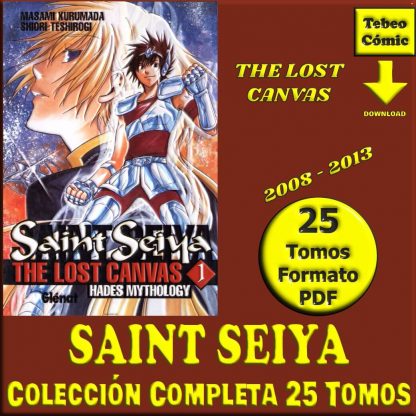 SAINT SEIYA - The Lost Canvas - Colección Completa – 25 Tomos En Formato PDF - Descarga Inmediata