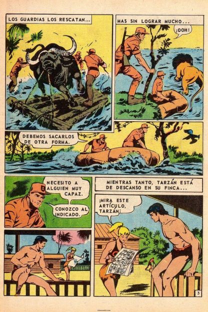 TARZAN - Vol. 4 - 1951 - Novaro - Lote de 100 Tebeos En Formato PDF - Descarga Inmediata