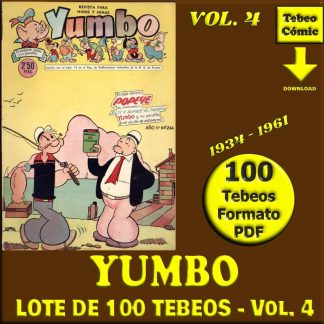 YUMBO - Vol. 4 - 1934 / 1961 - Lote de 100 Tebeos En Formato PDF - Descarga Inmediata
