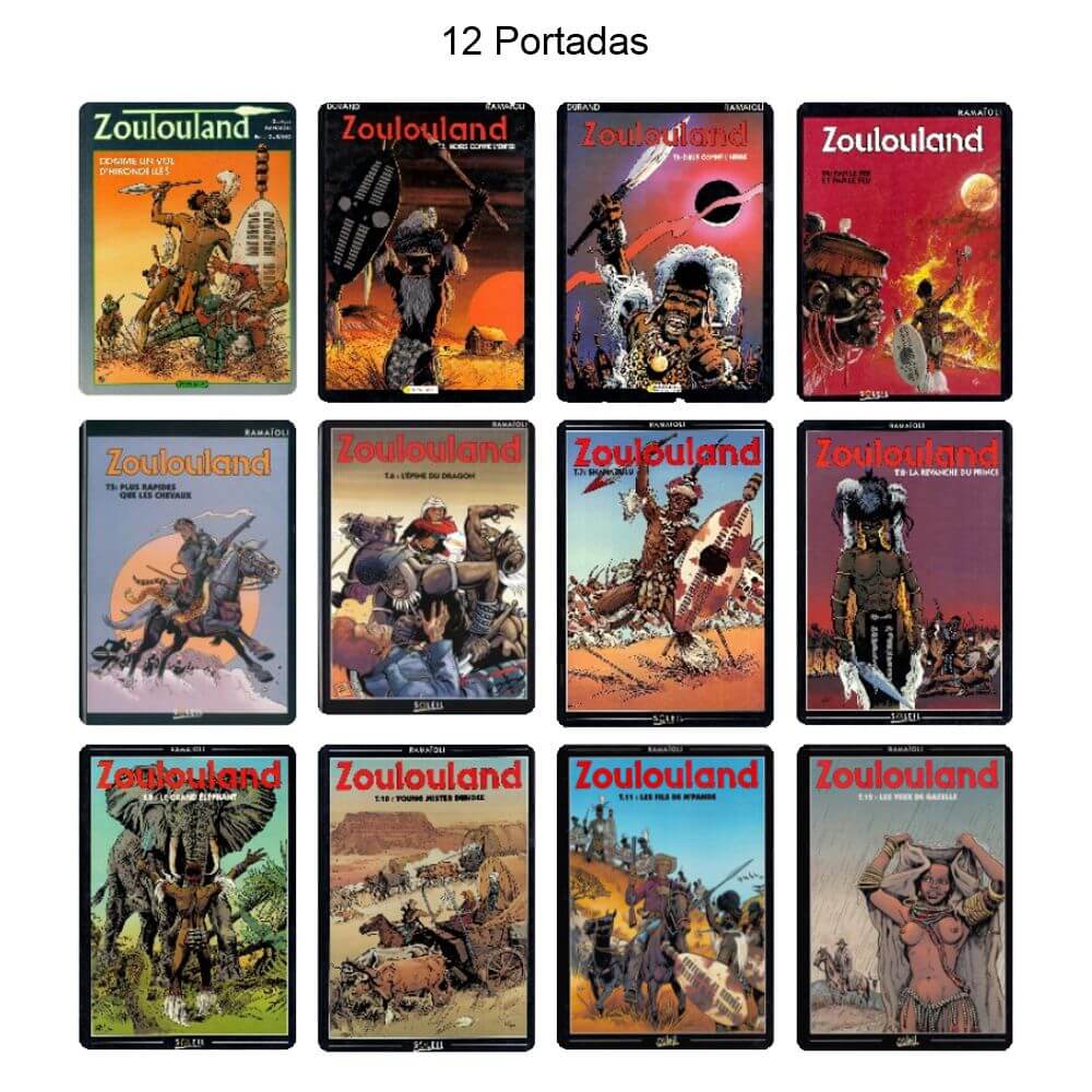 ZOULOULAND - 1987 - En Español - Colección De 18 Libros En Formato PDF - Descarga Inmediata