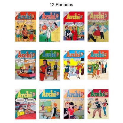 ARCHI - Vol. 1 - 1956 - Novaro - Lote de 100 Tebeos En Formato PDF - Descarga Inmediata