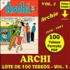 ARCHI - Vol. 1 - 1956 - Novaro - Lote de 100 Tebeos En Formato PDF - Descarga Inmediata