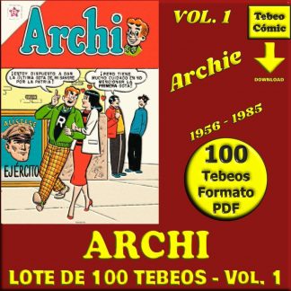 ARCHI - Vol. 1 - 1956 - Novaro - Lote de 100 Tebeos En Formato PDF - Descarga Inmediata
