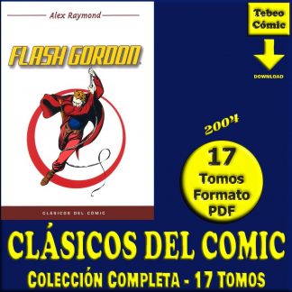 CLASICOS DEL COMIC – 2004 - Lote De 17 Tomos En Formato PDF - Descarga Inmediata