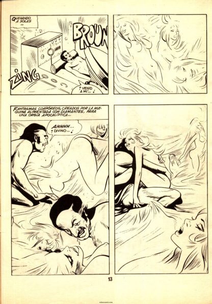 CÓMIC ERÓTICO ESPAÑOL - Vol. 3 - Lote de 100 Cómics En Formato PDF - Descarga Inmediata