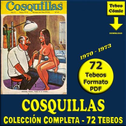COSQUILLAS - 1970 - Colección Completa - 72 Tebeos En Formato PDF - Descarga Inmediata