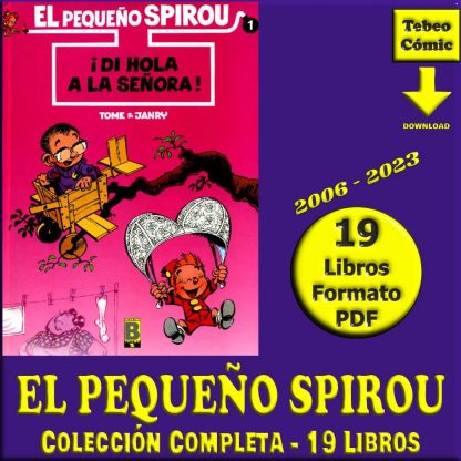 EL PEQUEÑO SPIROU - 2006 - Colección De 19 Libros En Formato PDF - Descarga Inmediata