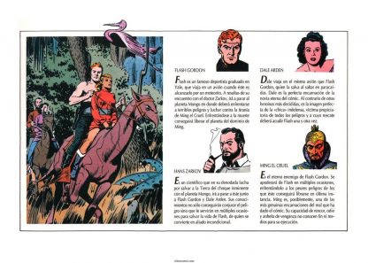 FLASH GORDON – Edición Histórica – 1992 - Colección Completa – 9 Tomos En Formato PDF - Descarga Inmediata