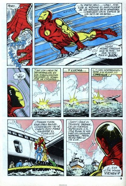 HOMBRE DE HIERRO - Iron Man – 1981 - Vértice - Colección Completa – 8 Tebeos En Formato PDF - Descarga Inmediata