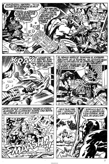 LA PANTERA NEGRA – 1978 - Vértice - Colección Completa – 8 Tebeos En Formato PDF - Descarga Inmediata