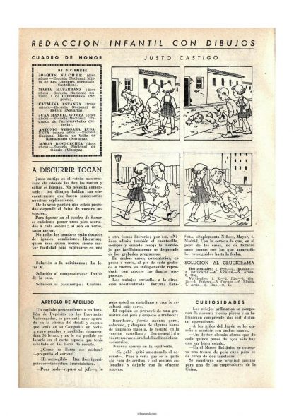 NIÑOS DE ESCUELA ESPAÑOLA - 1942 - Colección Completa - 205 Tebeos En Formato PDF - Descarga Inmediata