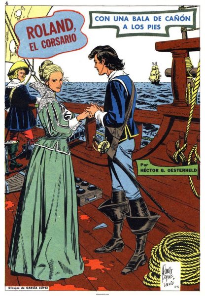 ROLAND EL CORSARIO - 1972 - Colección Completa - 86 Capítulos - 86 Tebeos En Formato PDF - Descarga Inmediata