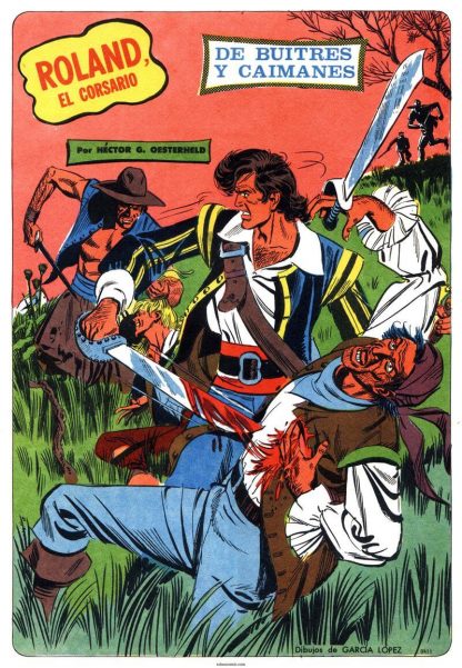 ROLAND EL CORSARIO - 1972 - Colección Completa - 86 Capítulos - 86 Tebeos En Formato PDF - Descarga Inmediata