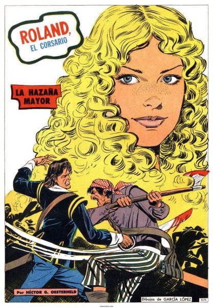 ROLAND EL CORSARIO - 1972 - Colección Completa - 86 Capítulos - 86 Tebeos En Formato PDF - Descarga Inmediata