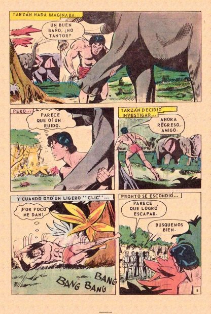 TARZAN - Vol. 5 - 1951 - Novaro - Lote de 100 Tebeos En Formato PDF - Descarga Inmediata