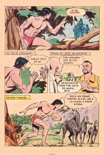 TARZAN - Vol. 5 - 1951 - Novaro - Lote de 100 Tebeos En Formato PDF - Descarga Inmediata