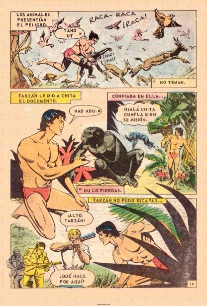TARZAN - Vol. 5 - 1951 - Novaro - Lote de 100 Tebeos En Formato PDF - Descarga Inmediata