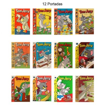 TOM Y JERRY - Vol. 1 - 1951 - Novaro - Lote de 100 Tebeos En Formato PDF - Descarga Inmediata
