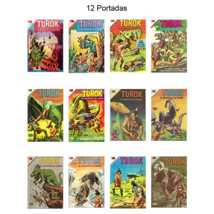 TUROK - Vol. 1 - 1969 - Novaro - Lote de 100 Tebeos En Formato PDF - Descarga Inmediata