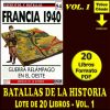 BATALLAS DE LA HISTORIA - Vol. 1 - Lote De 20 Libros En Formato PDF - Descarga Inmediata