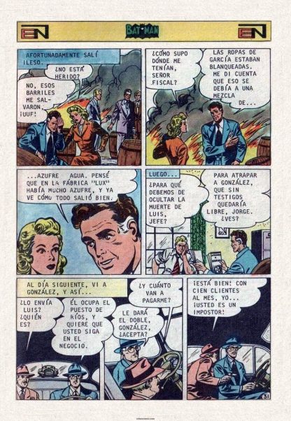 BATMAN - Vol. 9 - 1954 - Novaro - Lote de 100 Tebeos En Formato PDF - Descarga Inmediata