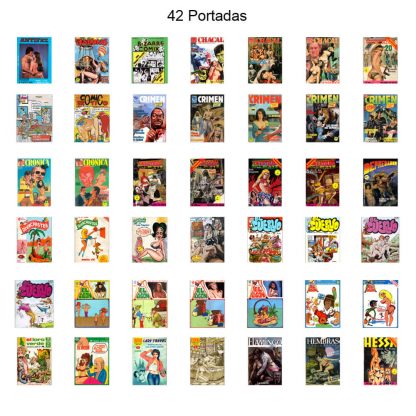 CÓMIC ERÓTICO ESPAÑOL - Vol. 4 - Lote de 100 Cómics En Formato PDF - Descarga Inmediata