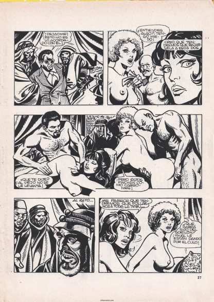 CÓMIC ERÓTICO ESPAÑOL - Vol. 4 - Lote de 100 Cómics En Formato PDF - Descarga Inmediata