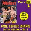 CÓMIC ERÓTICO ESPAÑOL - Vol. 4 - Lote de 100 Cómics En Formato PDF - Descarga Inmediata